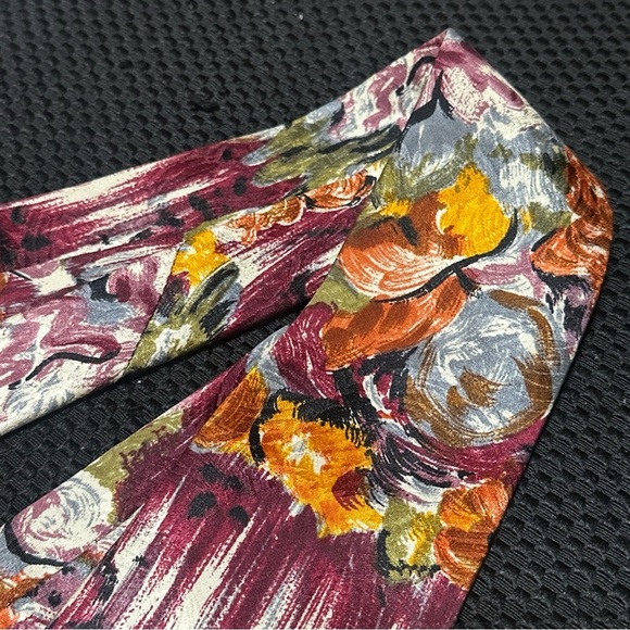 Givenchy Men’s Floral Brushstroke Tie Imported All Silk From Italy Father’s Day - Picture 7 of 9